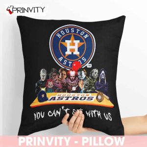 Houston Astros Horror Movies Halloween Pillow, You Can’t Sit With Us, Gift For Halloween, Houston Astros Club Major League Baseball, Size 14”x14”, 16”x16”, 18”x18”, 20”x20” – Prinvity