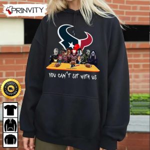 Houston Texans Horror Movies Halloween Sweatshirt You Cant Sit With Us Gift For Halloween National Football League Unisex Hoodie T Shirt Long Sleeve Prinvity 5