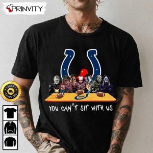 Indianapolis Colts Horror Movies Halloween Sweatshirt You Cant Sit With Us Gift For Halloween National Football League Unisex Hoodie T Shirt Long Sleeve Prinvity 1