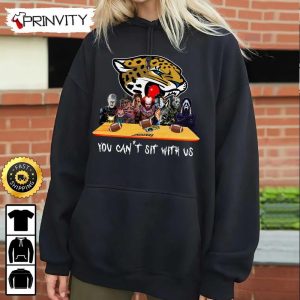 Jacksonville Jaguars Horror Movies Halloween Sweatshirt You Cant Sit With Us Gift For Halloween National Football League Unisex Hoodie T Shirt Long Sleeve Prinvity 5