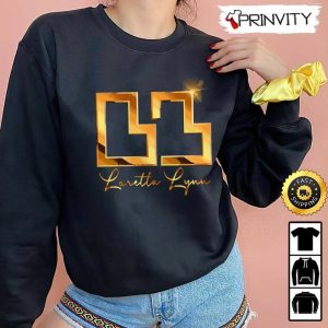 Loretta Lynn Country Musics Iconic T Shirt Unisex Hoodie Sweatshirt Long Sleeve Tank Top Prinvity 4