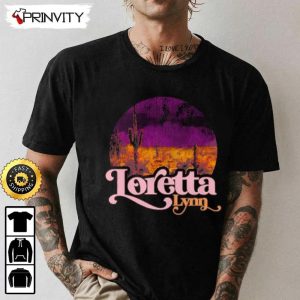 Loretta Lynn Country Musics T Shirt Unisex Hoodie Sweatshirt Long Sleeve Prinvity 1