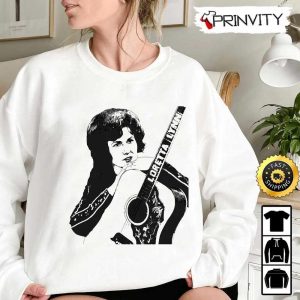 Loretta Lynn Legends Guitar T Shirt Country Musics Iconic Unisex Hoodie Sweatshirt Long Sleeve Tank Top Prinvity 5