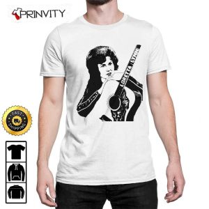 Loretta Lynn Legends Guitar T Shirt Country Musics Iconic Unisex Hoodie Sweatshirt Long Sleeve Tank Top Prinvity 6