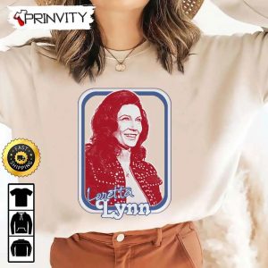 Loretta Lynn Style Country Music Fan Design Red T Shirt Country Musics Iconic Unisex Hoodie Sweatshirt Long Sleeve Tank Top Prinvity 5