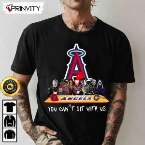 Los Angeles Angels Horror Movies Halloween Sweatshirt You Cant Sit With Us Gift For Halloween Major League Baseball Unisex Hoodie T Shirt Long Sleeve Prinvity 1
