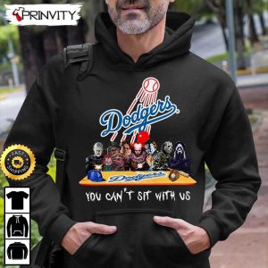 Los Angeles Dodgers Horror Movies Halloween Sweatshirt You Cant Sit With Us Gift For Halloween Major League Baseball Unisex Hoodie T Shirt Long Sleeve Prinvity 5