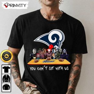 Los Angeles Rams Horror Movies Halloween Sweatshirt You Cant Sit With Us Gift For Halloween National Football League Unisex Hoodie T Shirt Long Sleeve Prinvity 1