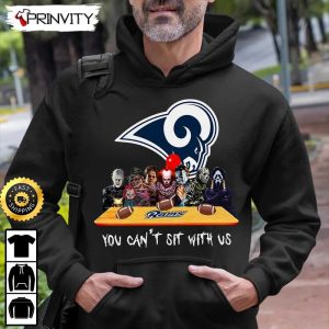 Los Angeles Rams Horror Movies Halloween Sweatshirt You Cant Sit With Us Gift For Halloween National Football League Unisex Hoodie T Shirt Long Sleeve Prinvity 6