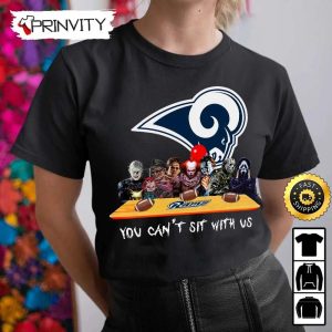 Los Angeles Rams Horror Movies Halloween Sweatshirt You Cant Sit With Us Gift For Halloween National Football League Unisex Hoodie T Shirt Long Sleeve Prinvity 7