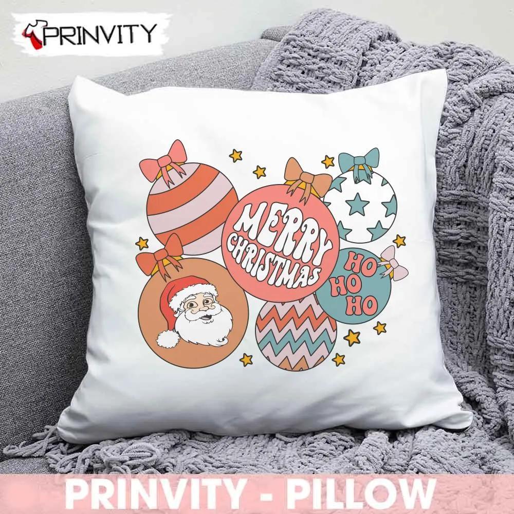 Best Christmas Gifts 2022 Merry Christmas Ho Ho Ho Santa Claus Ornament Pillow Merry Christmas Gifts For Christmas Happy Holiday Prinvity 3