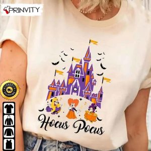 Mickey & Minnie Hocus Pocus Halloween Disney Family Matching Sweatshirt, Walt Disney, Gift For Halloween, Unisex Hoodie, T-Shirt, Long Sleeve - Prinvity