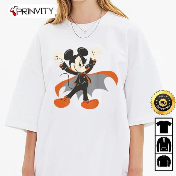 Mickey Mouse Magic Halloween Sweatshirt, Walt Disney, Gift For Halloween, Unisex Hoodie, T-Shirt, Long Sleeve – Prinvity