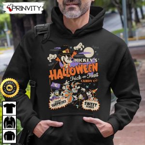 Mickeys Halloween Trick or Treat Candy Co Sweatshirt Walt Disney Gift For Halloween Unisex Hoodie T Shirt Long Sleeve Prinvity 8 1