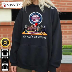 Minnesota Twins Horror Movies Halloween Sweatshirt You Cant Sit With Us Gift For Halloween Major League Baseball Unisex Hoodie T Shirt Long Sleeve Prinvity 4