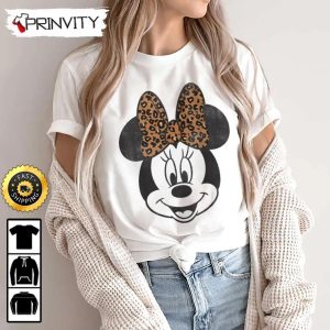 Minnie Mouse Leopard Cute Sweatshirt Walt Disney Gift For Halloween Unisex Hoodie T Shirt Long Sleeve Prinvity 1 1