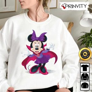 Minnie Mouse Vampire Halloween Sweatshirt Walt Disney Gift For Halloween Unisex Hoodie T Shirt Long Sleeve Prinvity 7