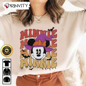 Minnie Mouse Witch Halloween Sweatshirt Walt Disney Gift For Halloween Unisex Hoodie T Shirt Long Sleeve Prinvity 3