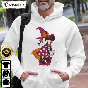 Minnie Mouse in Witch Halloween Sweatshirt Walt Disney Gift For Halloween Unisex Hoodie T Shirt Long Sleeve Prinvity 4 1