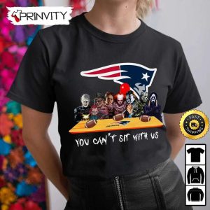 New England Patriots Horror Movies Halloween Sweatshirt You Cant Sit With Us Gift For Halloween National Football League Unisex Hoodie T Shirt Long Sleeve Prinvity 7