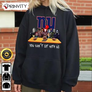 New York Giants Horror Movies Halloween Sweatshirt You Cant Sit With Us Gift For Halloween National Football League Unisex Hoodie T Shirt Long Sleeve Prinvity 5