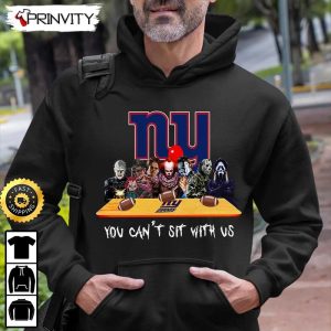 New York Giants Horror Movies Halloween Sweatshirt You Cant Sit With Us Gift For Halloween National Football League Unisex Hoodie T Shirt Long Sleeve Prinvity 6