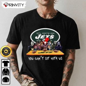 New York Jets Horror Movies Halloween Sweatshirt You Cant Sit With Us Gift For Halloween National Football League Unisex Hoodie T Shirt Long Sleeve Prinvity 1