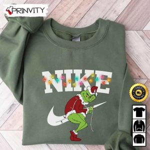 Nike Grinch Snow Christmas Sweatshirt, Best Christmas Gifts For 2022 Unisex Hoodie, T-Shirt, Long Sleeve, Tank Top - Prinvity