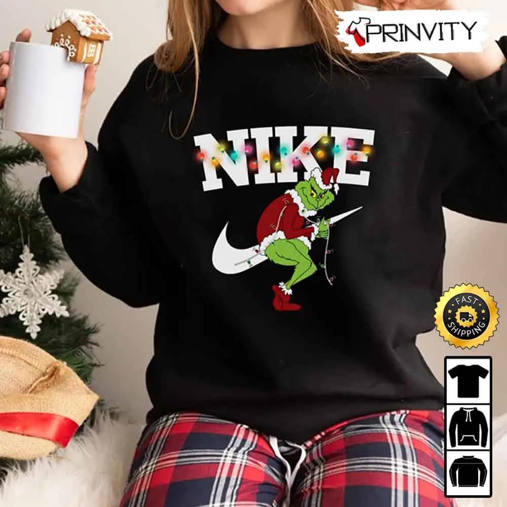 Nike Grinch Snow Christmas Sweatshirt, Best Christmas Gifts For