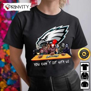 Philadelphia Eagles Horror Movies Halloween Sweatshirt You Cant Sit With Us Gift For Halloween National Football League Unisex Hoodie T Shirt Long Sleeve Prinvity 7