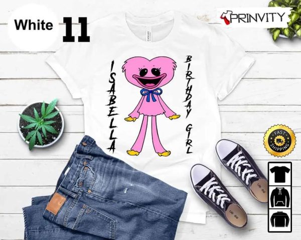 Poppy Playtime T-Shirt, Huggyt Wuggy, Kissy Missy, Mommy Long Legs, Gamer Kid, Birthday Kids, Birthday Group, Unisex Hoodie, T-Shirt, Long Sleeve, Tank Top – Prinvity