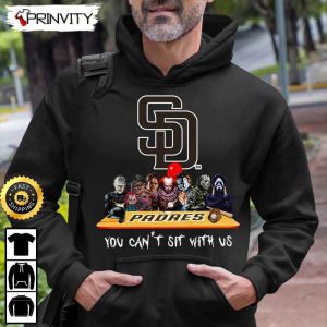 San Diego Padres Horror Movies Halloween Sweatshirt You Cant Sit With Us Gift For Halloween Major League Baseball Unisex Hoodie T Shirt Long Sleeve Prinvity 5