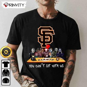 San Francisco Giants Horror Movies Halloween Sweatshirt You Cant Sit With Us Gift For Halloween Major League Baseball Unisex Hoodie T Shirt Long Sleeve Prinvity 1