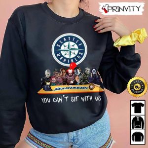 Seattle Mariners Horror Movies Halloween Sweatshirt You Cant Sit With Us Gift For Halloween Major League Baseball Unisex Hoodie T Shirt Long Sleeve Prinvity 3