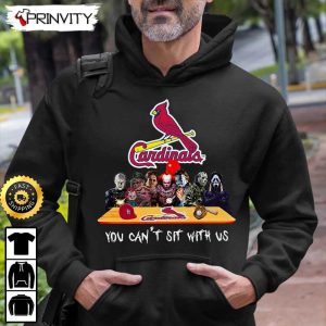 St Louis Cardinals Horror Movies Halloween Sweatshirt You Cant Sit With Us Gift For Halloween Major League Baseball Unisex Hoodie T Shirt Long Sleeve Prinvity 5
