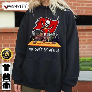 Tampa Bay Buccaneers Horror Movies Halloween Sweatshirt You Cant Sit With Us Gift For Halloween National Football League Unisex Hoodie T Shirt Long Sleeve Prinvity 5