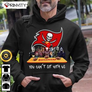 Tampa Bay Buccaneers Horror Movies Halloween Sweatshirt You Cant Sit With Us Gift For Halloween National Football League Unisex Hoodie T Shirt Long Sleeve Prinvity 6