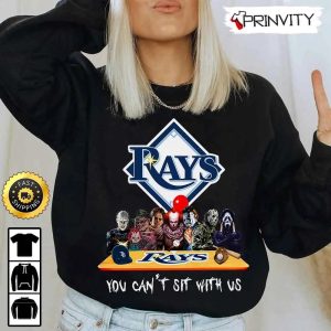 Tampa Bay Rays Horror Movies Halloween Sweatshirt You Cant Sit With Us Gift For Halloween Major League Baseball Unisex Hoodie T Shirt Long Sleeve Prinvity 2