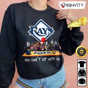 Tampa Bay Rays Horror Movies Halloween Sweatshirt You Cant Sit With Us Gift For Halloween Major League Baseball Unisex Hoodie T Shirt Long Sleeve Prinvity 3