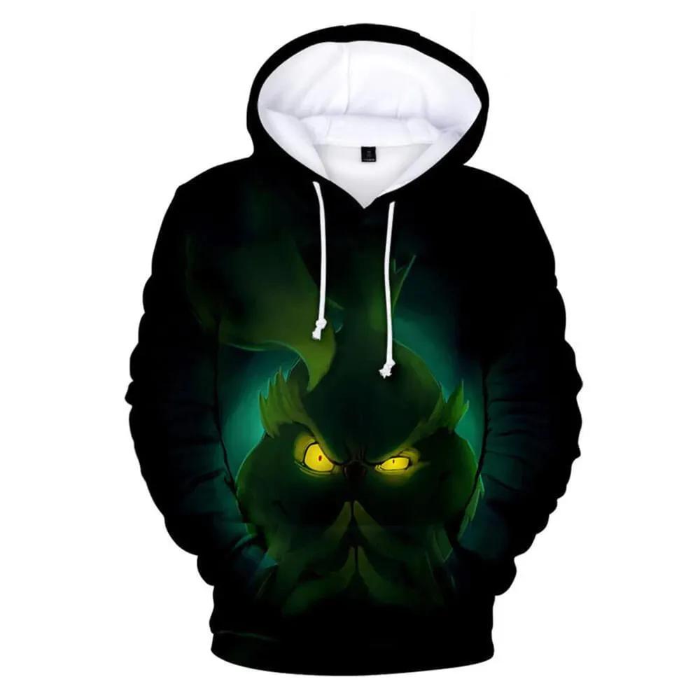 The Evil Grinch Christmas 2022 3D Hoodie All Over Printed, Merry Christmas, The Grinch Movie, The Grinch Stole Christmas, Gift For Christmas, Happy Holiday - Prinvity