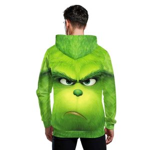 The Grinch Christmas 3D Hoodie All Over Printed The Grinch Movie The Grinch Stole Christmas Gift For Christmas Happy Holiday Prinvity 3