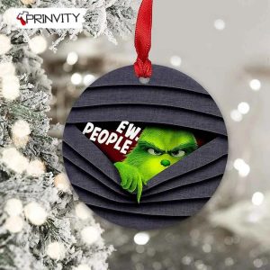 The Grinch Christmas EwPeople Ornaments Ceramic Best Christmas Gifts For 2022 Merry Christmas Happy Holidays Prinvity 1