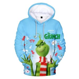 The Grinch Christmas Illimination Dr.Seuss Unique 2022 3D Hoodie All Over Printed, The Grinch Movie, The Grinch Stole Christmas, Gift For Christmas, Happy Holiday – Prinvity