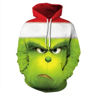 The Grinch Christmas Unique 2022 3D Hoodie All Over Printed, Merry Christmas, The Grinch Movie, The Grinch Stole Christmas, Gift For Christmas, Happy Holiday – Prinvity