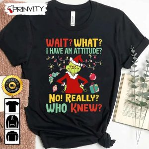 The Grinch Christmas Wait What I Have An Attitude 1
