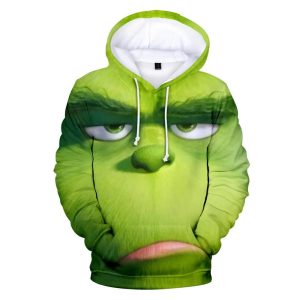 The Grinch Hate Christmas Unique 2022 3D Hoodie All Over Printed, The Grinch Movie, The Grinch Stole Christmas, Gift For Christmas, Happy Holiday – Prinvity