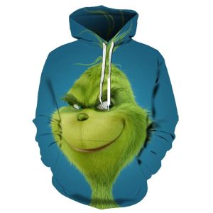 The Grinch Stole Christmas Smile Chill Unique 2022 3D Hoodie All Over Printed, The Grinch Movie, The Grinch Stole Christmas, Gift For Christmas, Happy Holiday – Prinvity