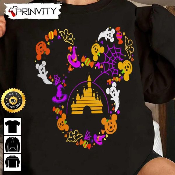 Walt Disney Happy Halloween 2022 Sweatshirt, Walt Disey, Gift For Halloween, Unisex Hoodie, T-Shirt, Long Sleeve – Prinvity