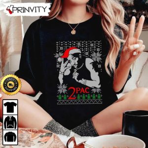 2 PAC Navidad Christmas Sweatshirt Best Christmas Gift For 2022 Merry Christmas Happy Holidays Unisex Hoodie T Shirt Long Sleeve Prinvity 1