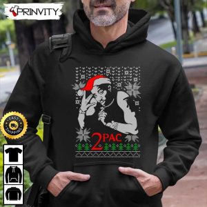2 PAC Navidad Christmas Sweatshirt Best Christmas Gift For 2022 Merry Christmas Happy Holidays Unisex Hoodie T Shirt Long Sleeve Prinvity 4